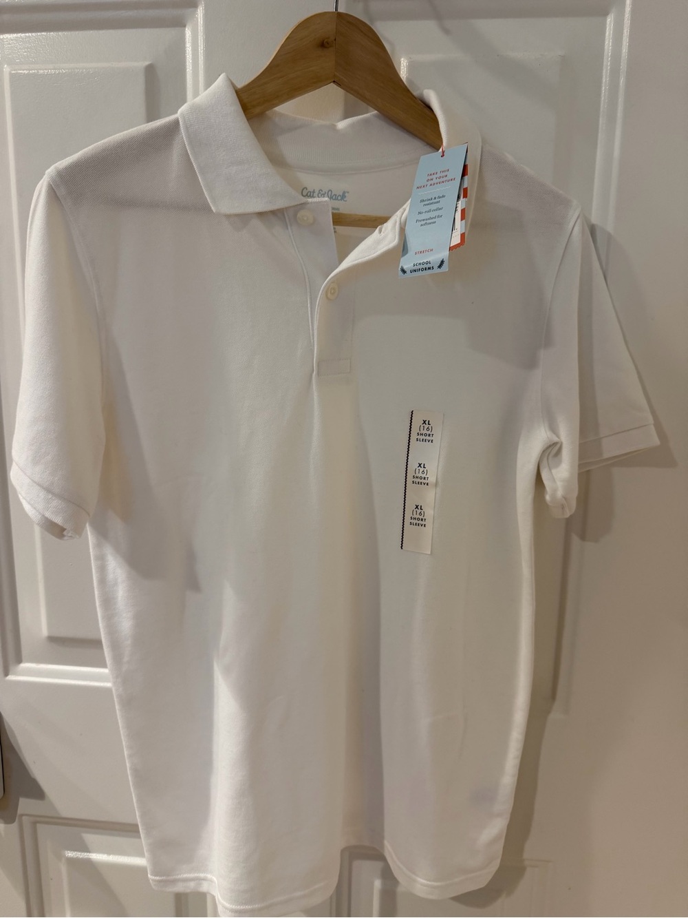 Cat & Jack White kids Polo Shirt